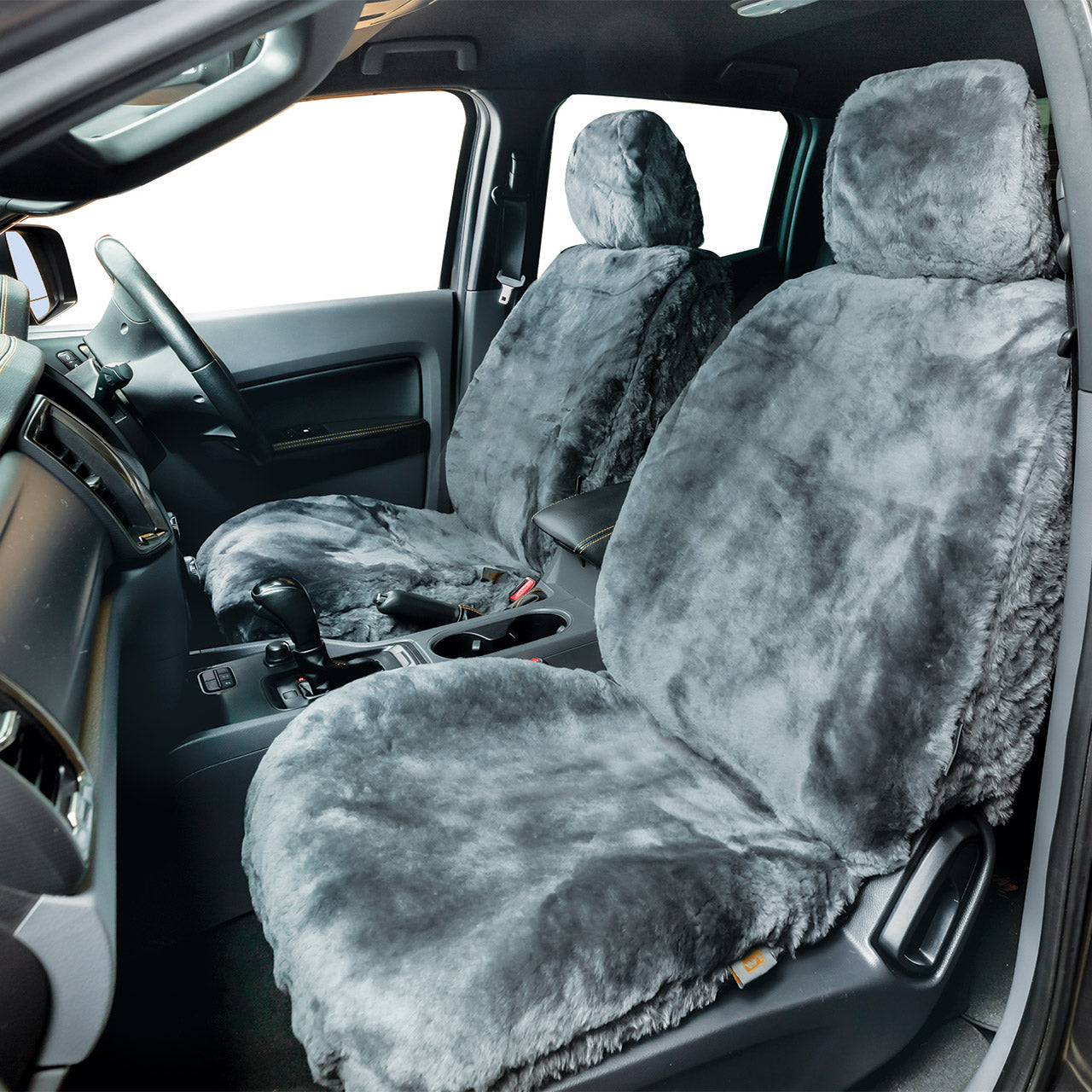 Ilana River Gum 22mm Sheepskin Front Seat Covers - Toyota Kluger Wagon – Classic Fit Car Seat Covers product image 1