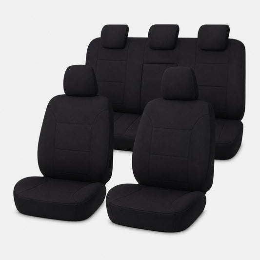 Isuzu MU-X Wagon (LS-M/LS-U/LS-T 06-2021 On) Front and Rear Car Seat Covers - Neoprene