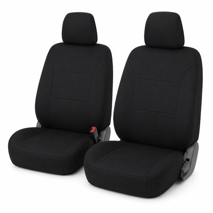 Toyota HiAce Van LWB & SLWB 02/2019–On Tuff Skin Neoprene Front Seat Covers – Black