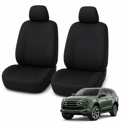 Tuff Skin Neoprene Front Seat Covers - Isuzu MU-X LS-M / LS-U / LS-T – Classic Fit Car Seat Covers product image 1