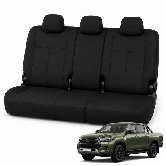 Tuff Skin Neoprene Middle-Row Seat Covers – Toyota Prado 250 Series (08/2024–On) – Black