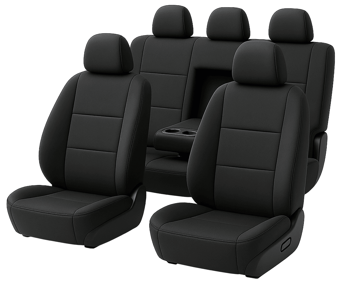 Ford Ranger Next-Gen (05/2022 - On) Front & Rear Car Seat Covers - Canvas – Classic Fit Car Seat Covers product image 1