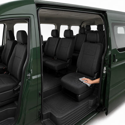 Toyota HiAce Commuter Bus 12 Seater (02/2019 - On) All Car Seat Covers - Canvas